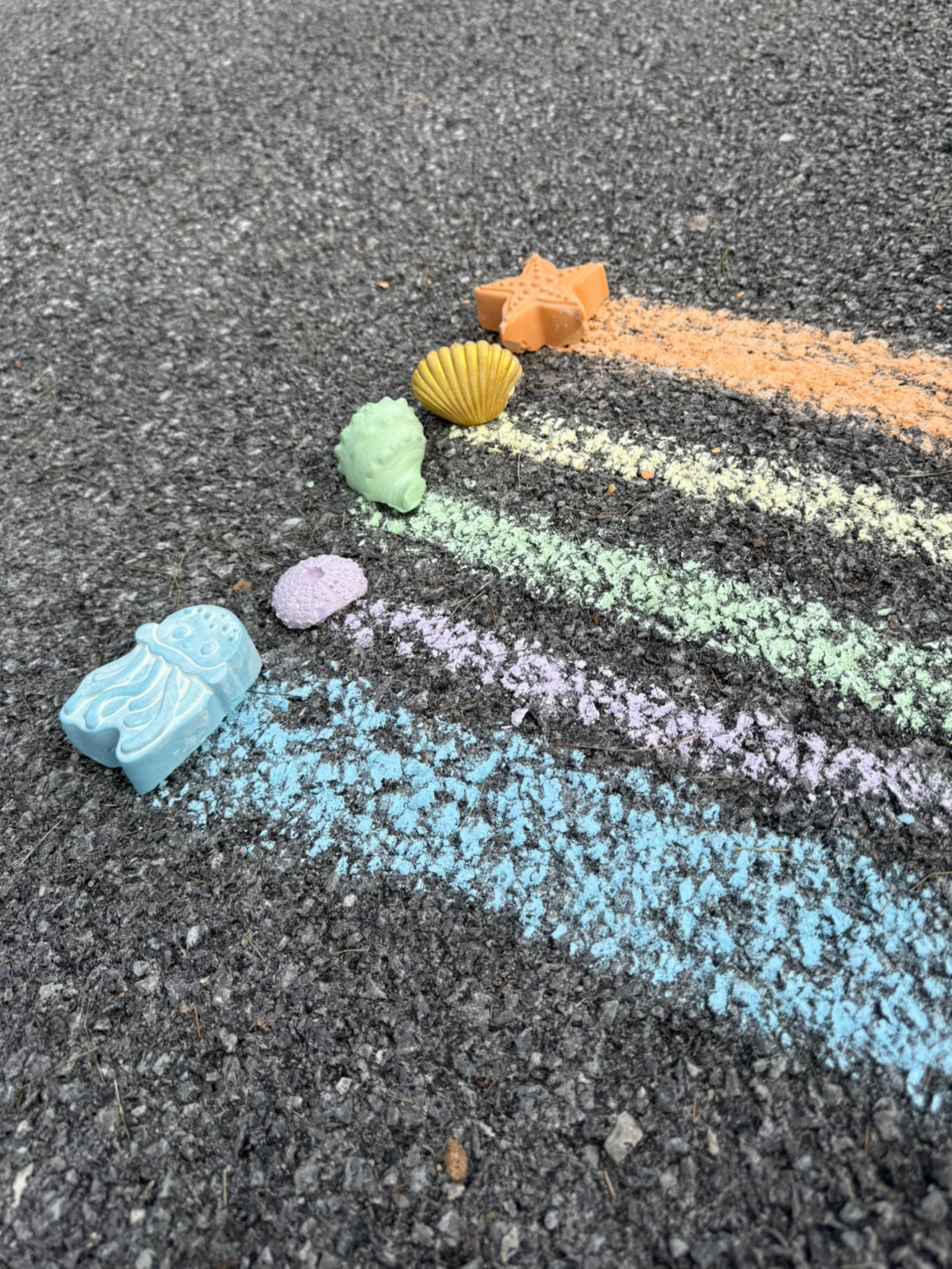 Tide Pool Handmade Sidewalk Chalk