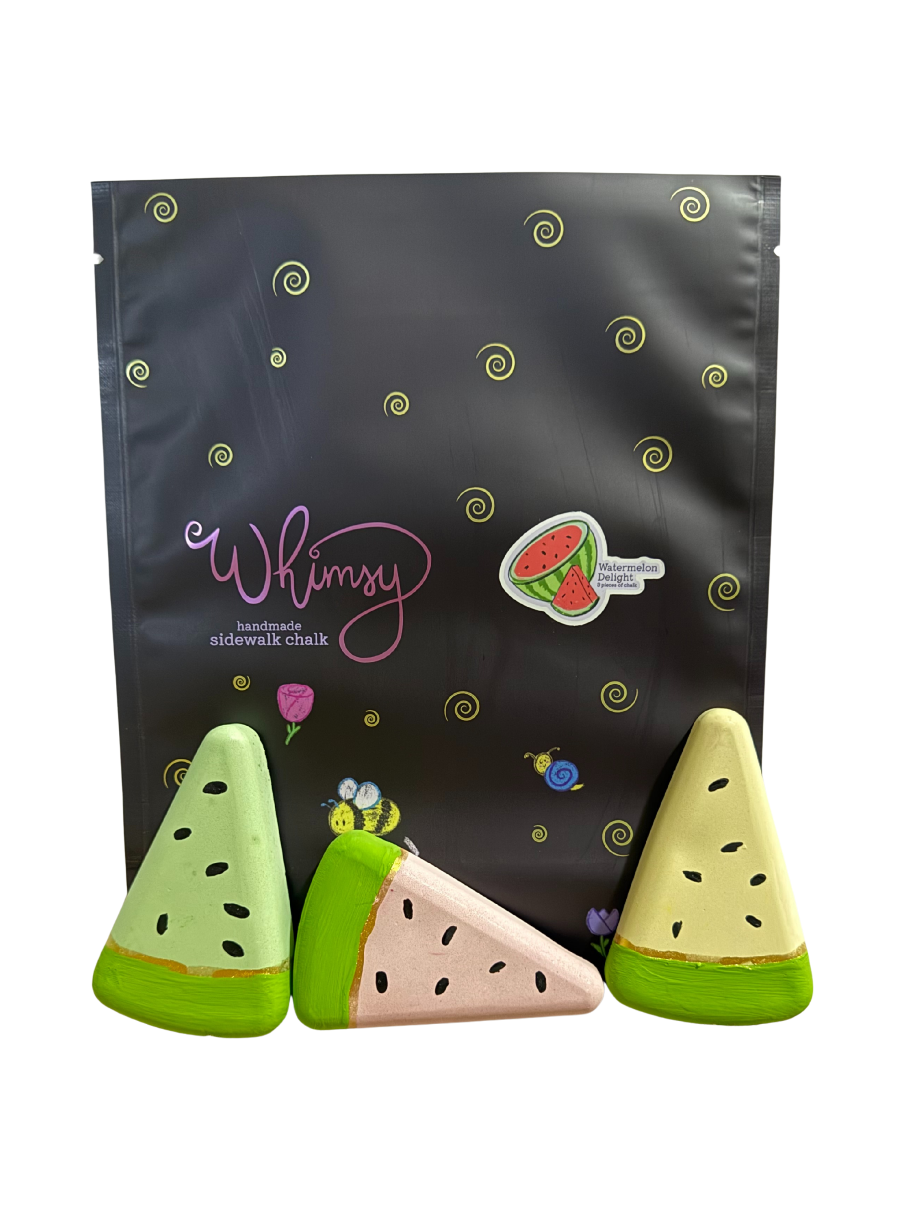 Watermelon Delight Handmade Sidewalk Chalk