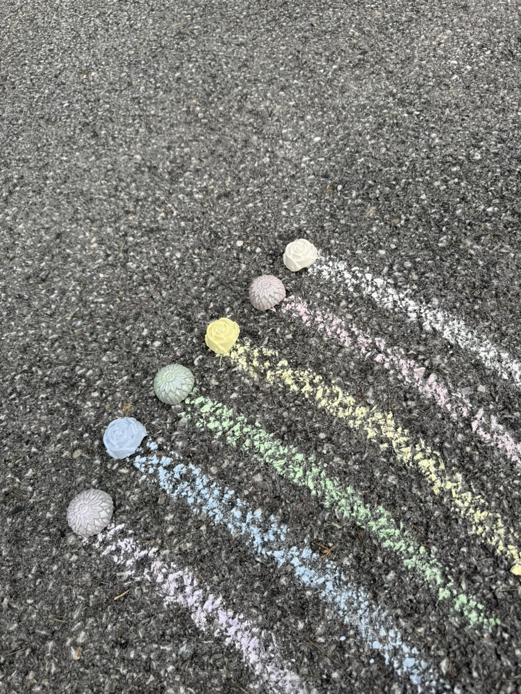 Bouquet of Flowers Handmade Sidewalk Chalk