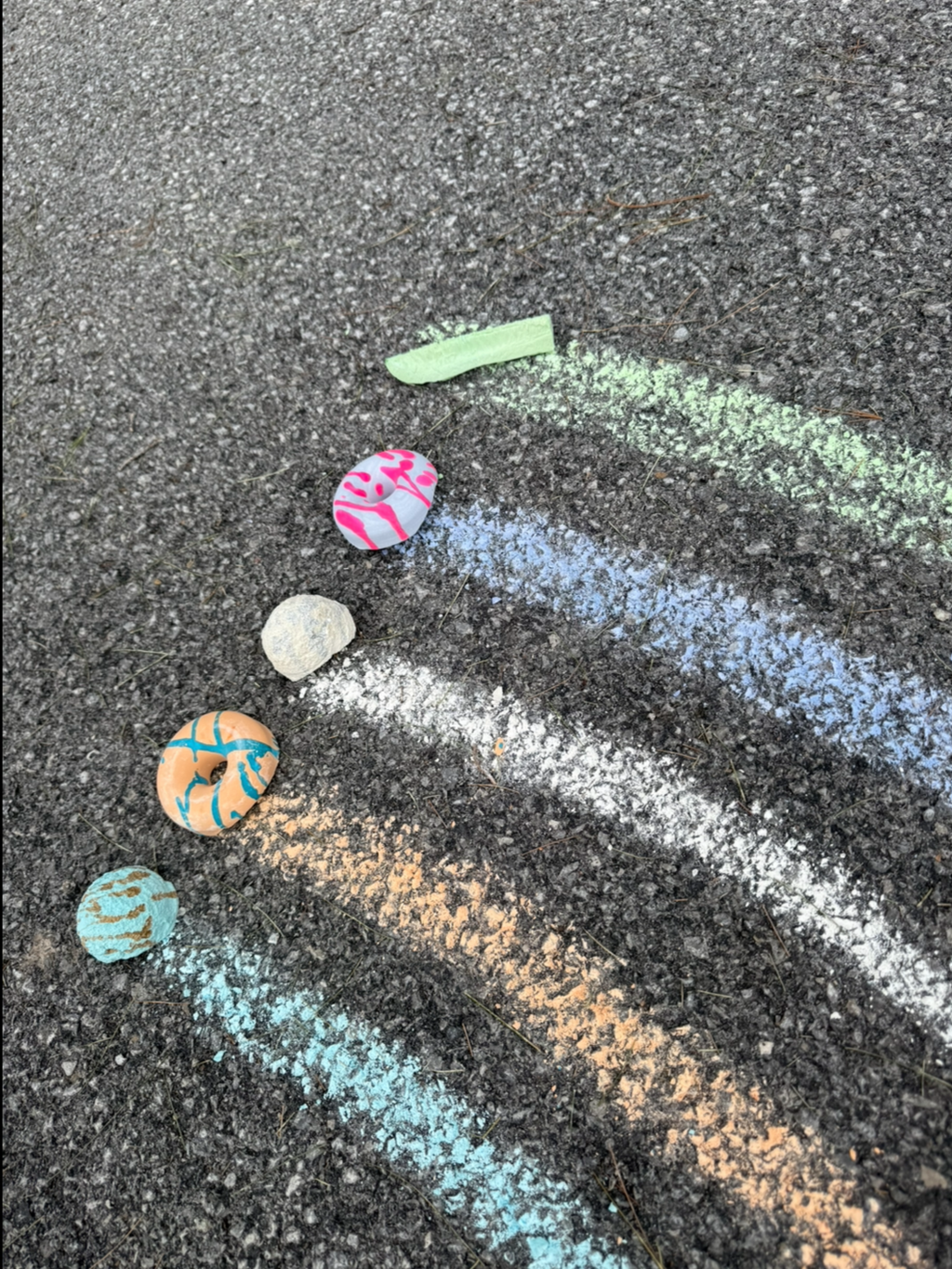 Bagel Shop Special Galactic Handmade Sidewalk Chalk
